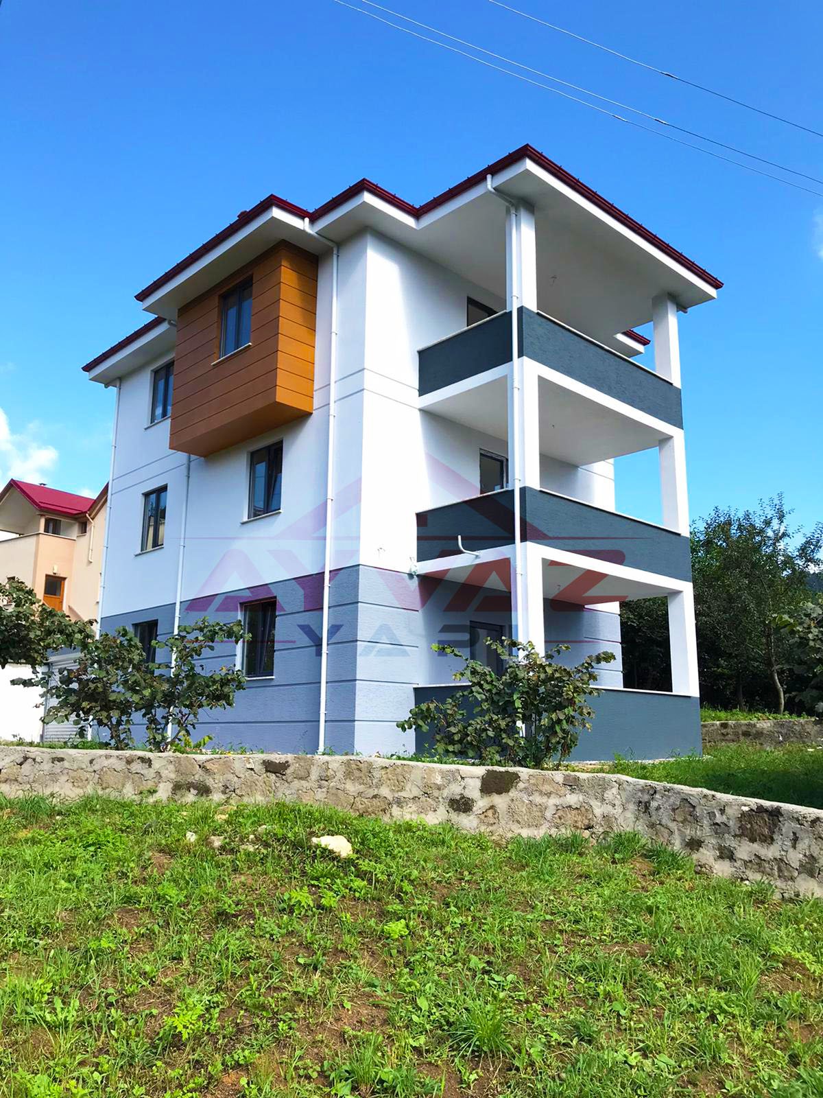 Trabzon bina mantolama, jotun boya, ahşap desen, yalıbaskı, fuga